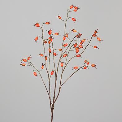 Rosehip Branch (100 cm orange)