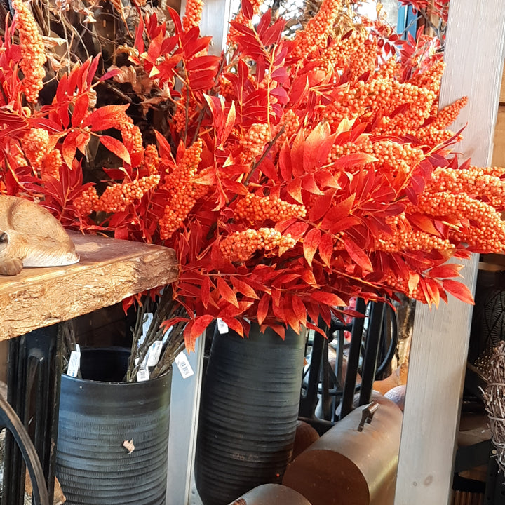 Leaf Branch (110 cm orange-red)