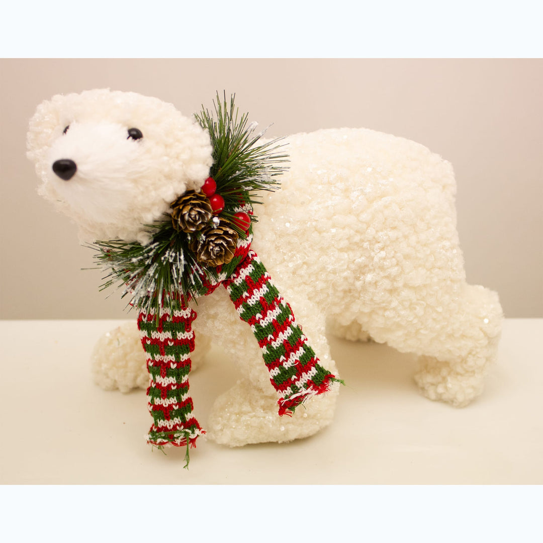 WINTERS SNUGGLE WALKING BEAR 23CM 21x23x12 cm