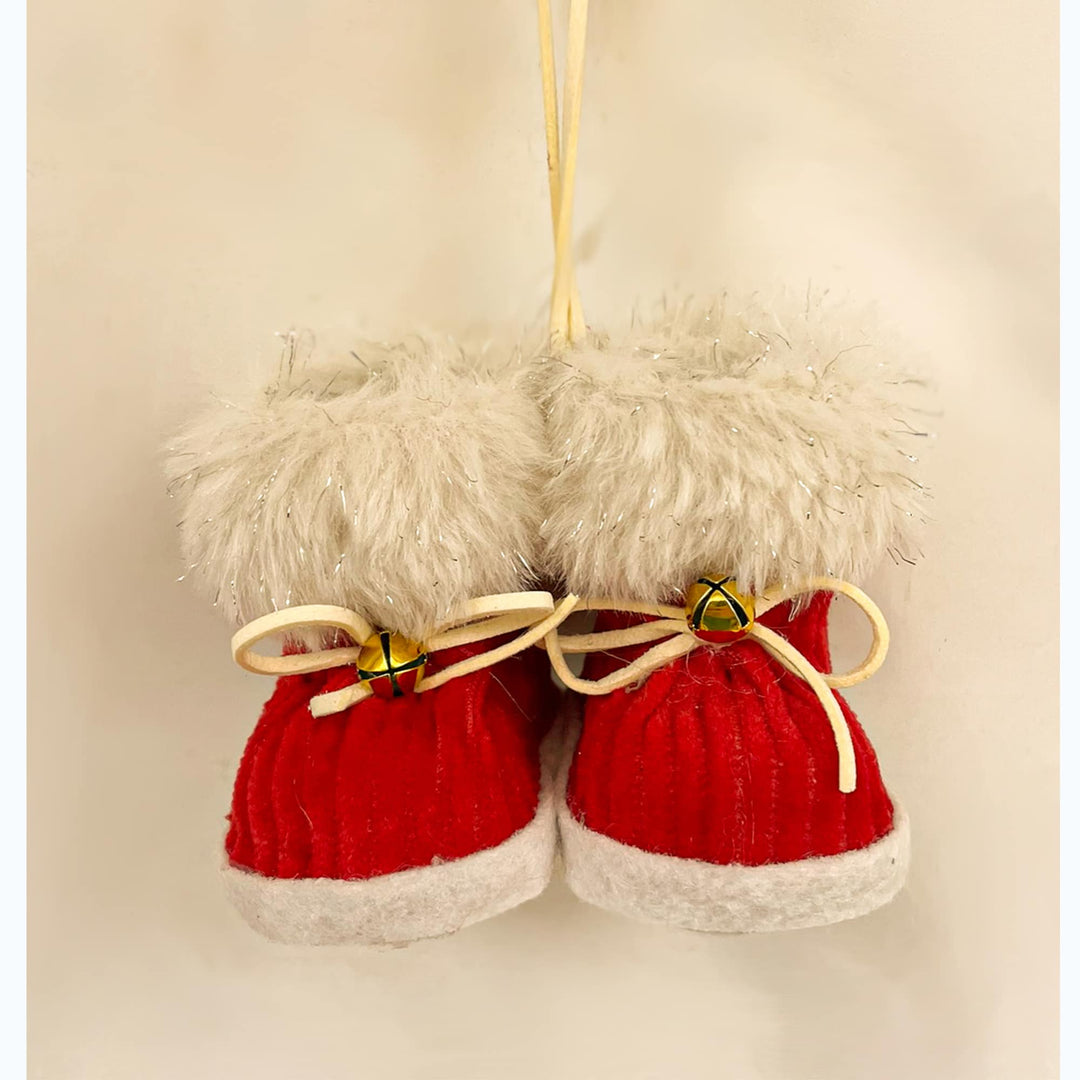 RED BOOTIES HANGER 7x1x1 cm