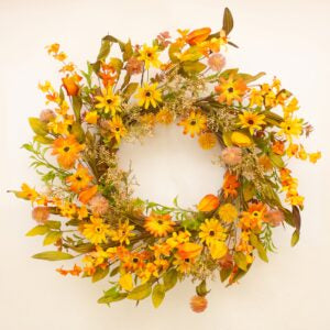 AUTUMN WHIMSY WREATH 55CM