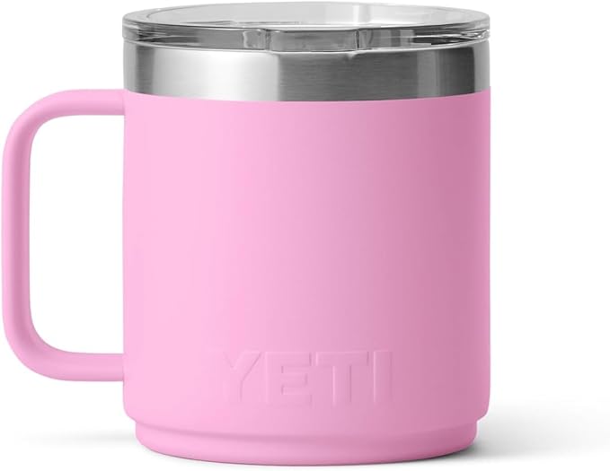 YETI RAMBLER 10 OZ MUG POWER PINK