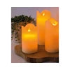 LED waving candle wax BO indoor dia7.50-H15.00cm-1L