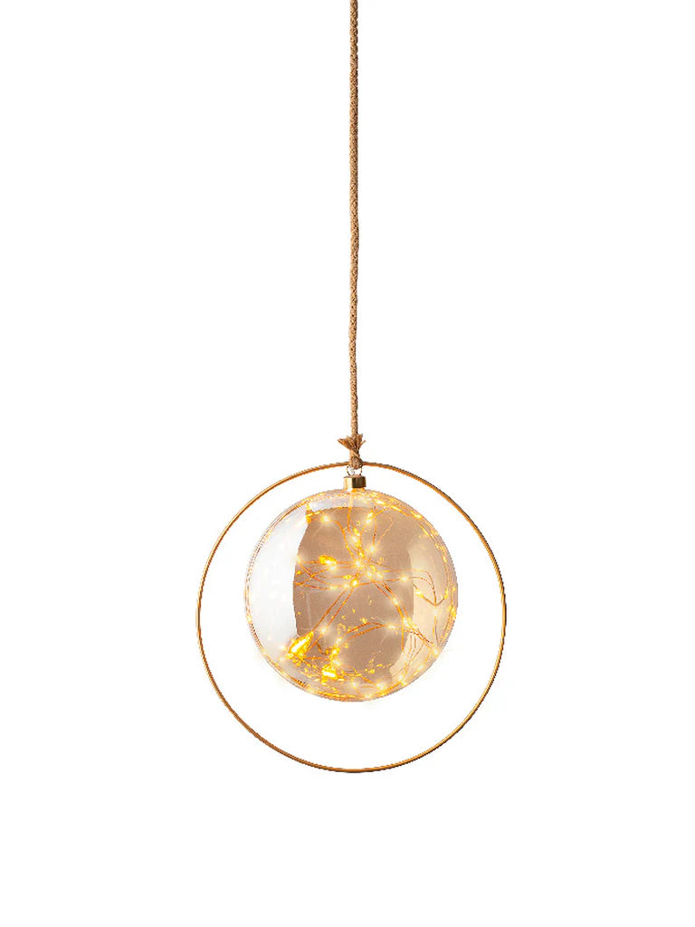 Micro LED ball steady BO indoor amber/classic warm dia26cm x L.6cm