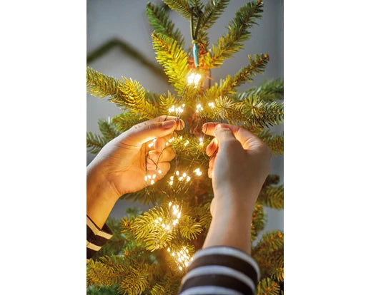 Micro  LED  tree  bunch  L240cm warm white