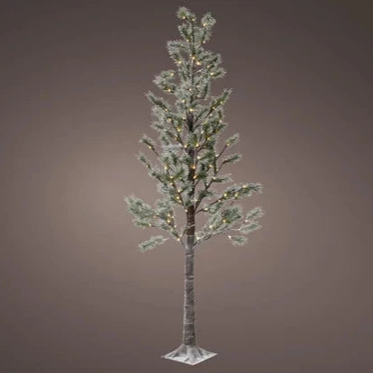 LED tree gb plastic steady outdoor green/warm white dia80cm x H.210cm