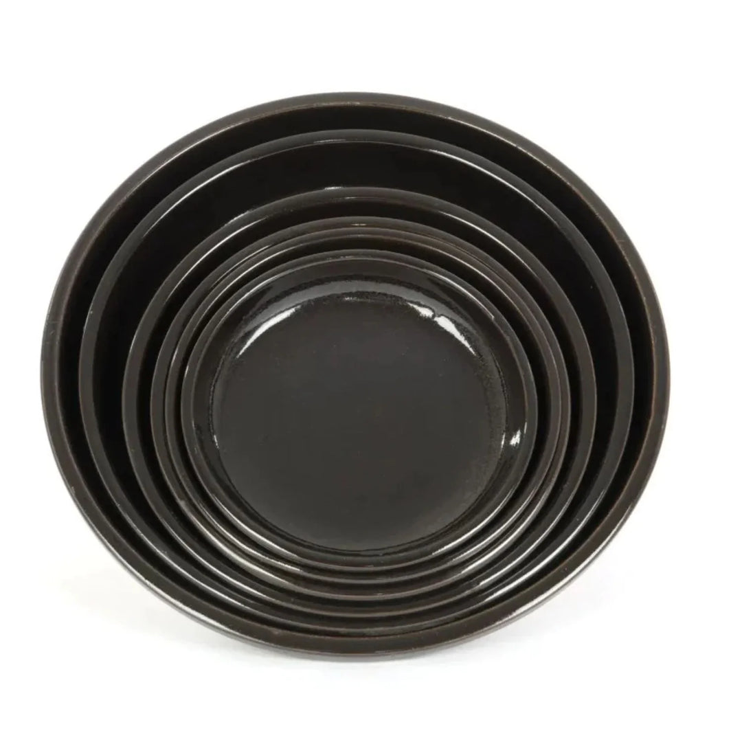 Black Blossom Heritage Saucer 30cm 30cm