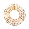 Micro frame light gb deluxe wreath steady outdoor copper/warm white L.8cm
D.58cm