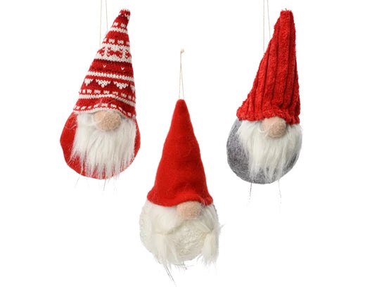 Gnome polyester  red/colour(s) L.8cm x W.8cm x H.15cm