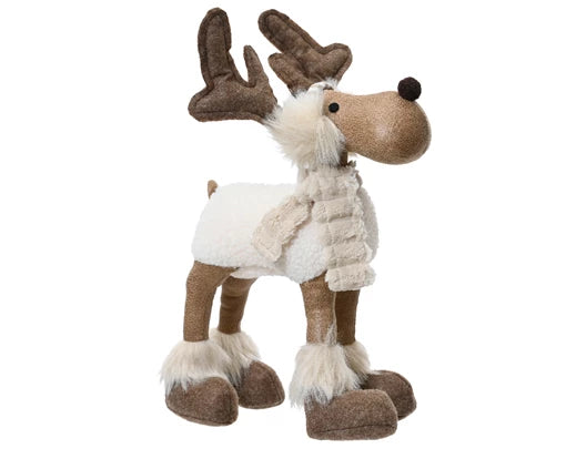 Deer polyester deer beige/colour(s) L.22cm x W.22cm x H.34cm