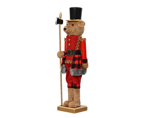 Nutcracker plastic nutcracker w bear head chopper red/colour(s) L.12cm x W.17cm x H.58cm