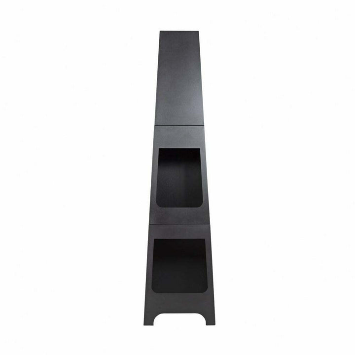 DISC MALMO STEEL CHIMENEA WITH LOG STORE