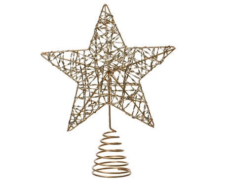 Treetopper iron gold L.5cm x W.20cm x H.23cm