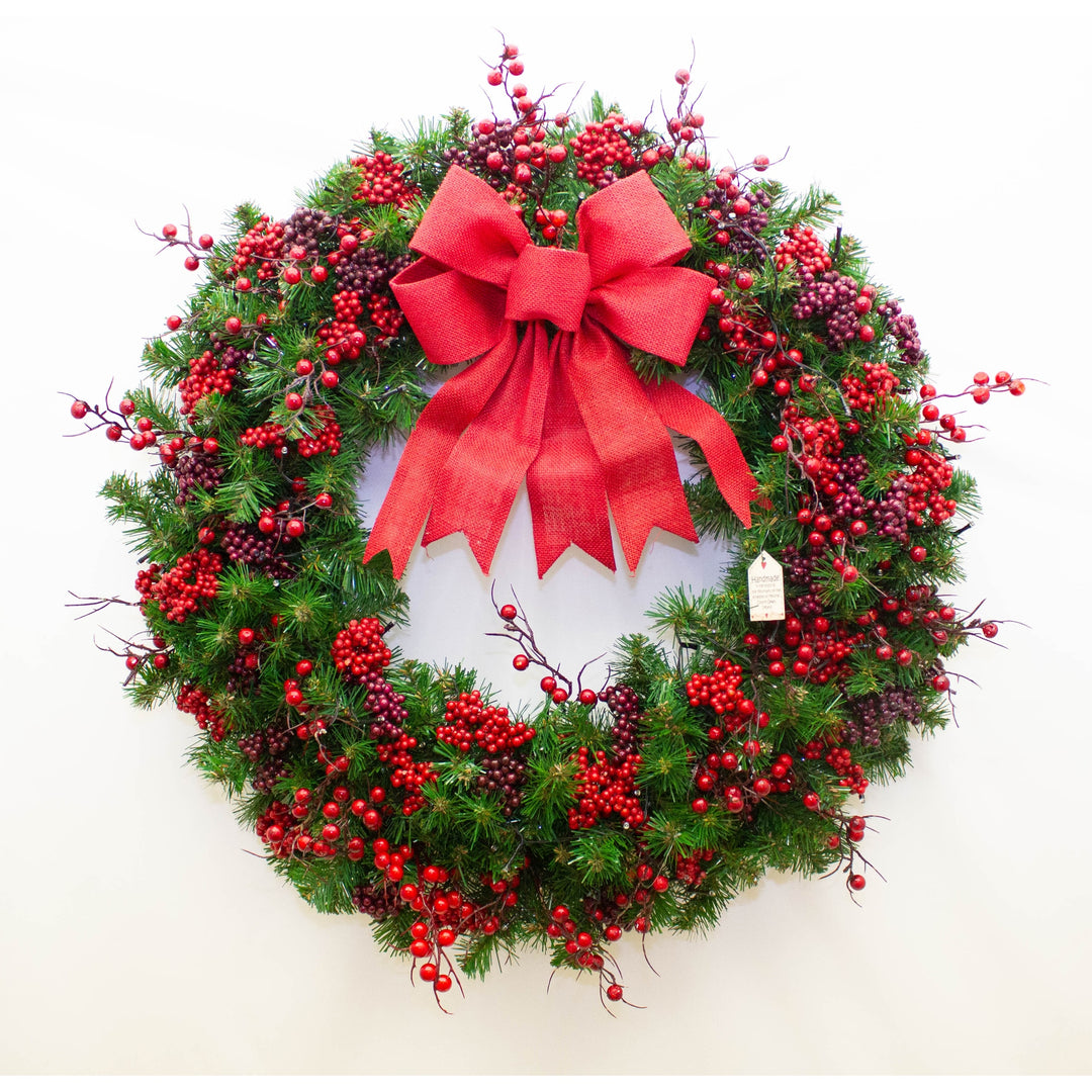 WOODLAND BERRY XL WREATH 102x102x20 cm