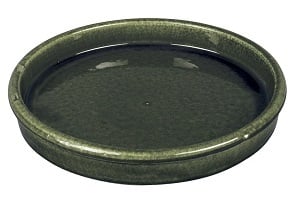 Saucer Shanghai 1DA drip green 30cm