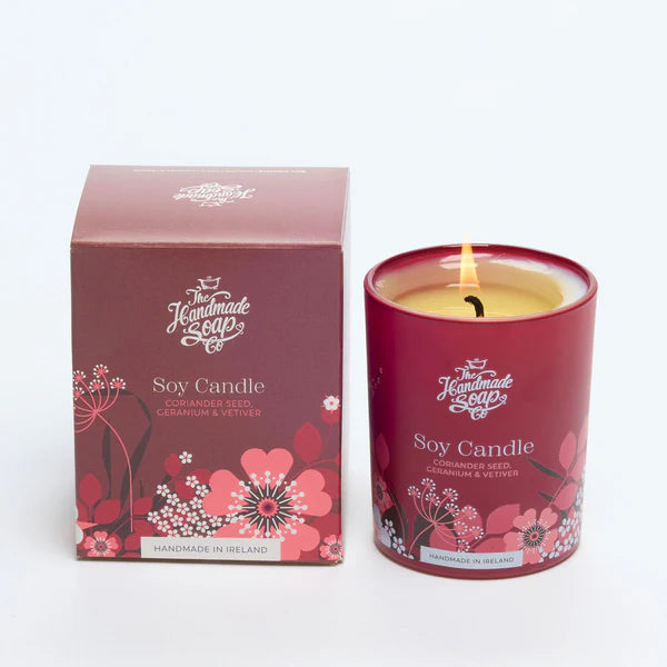 Candle Coriander Seed Geranium & Vetiver 210g