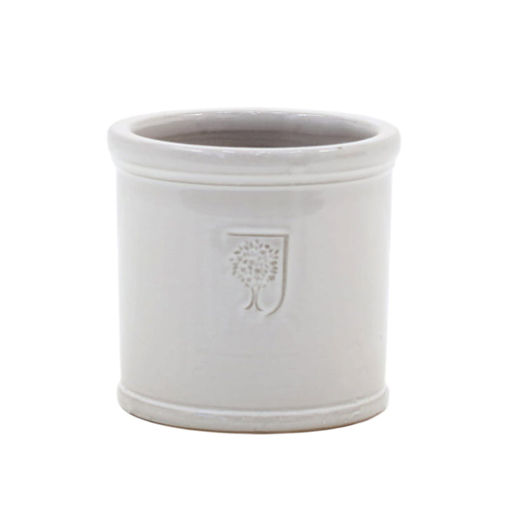 RHS CLASSIC 1 White Cylinder 30cm