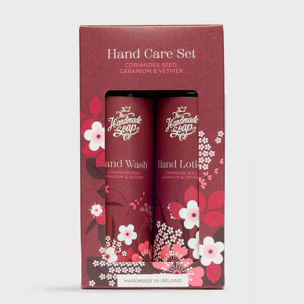 Hand Wash & Hand Lotion Duo  Coriander Seed Geranium & Vetiver Gift Set