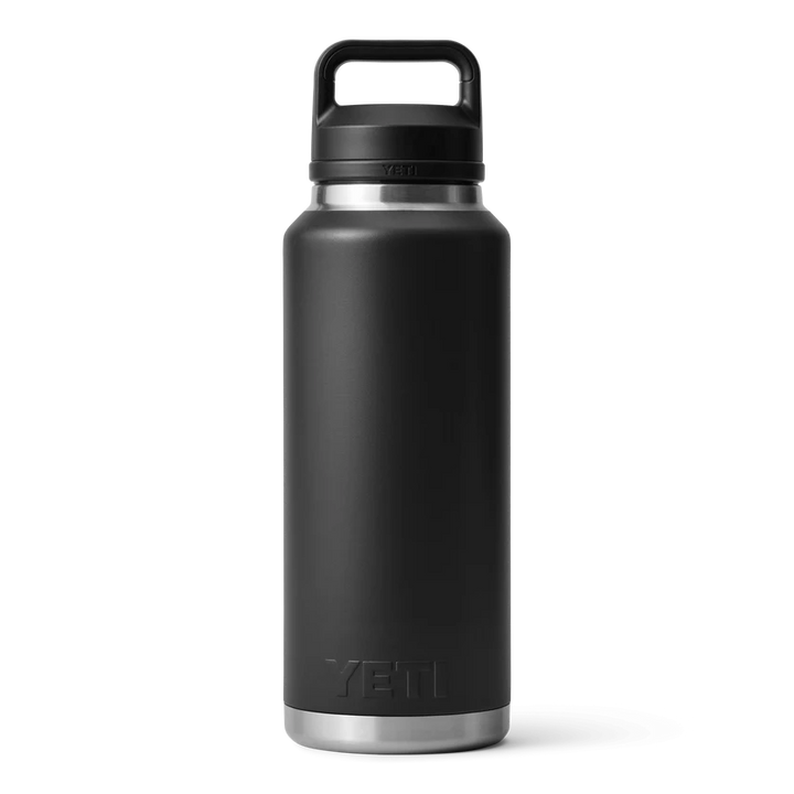 YETI RAMBLER 46 OZ BOTTLE CHUG BLACK