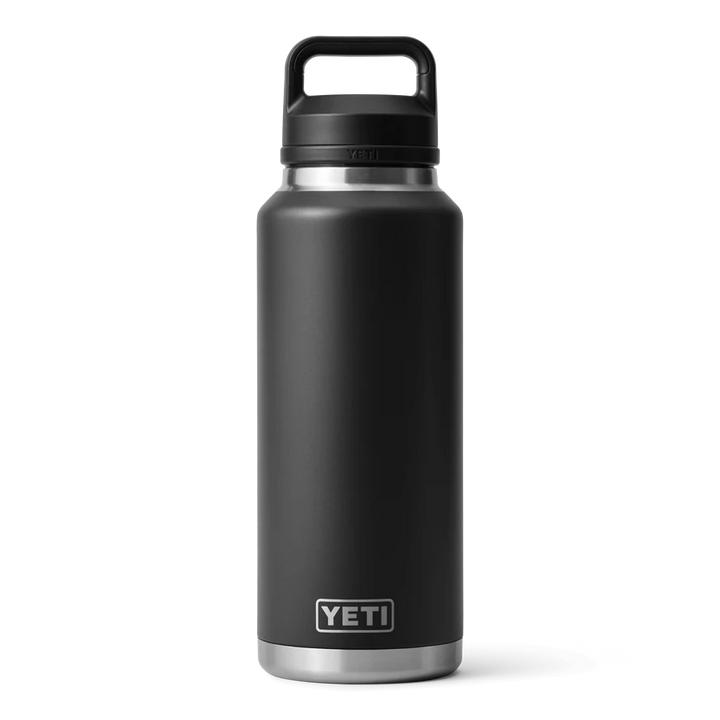 YETI RAMBLER 46 OZ BOTTLE CHUG BLACK