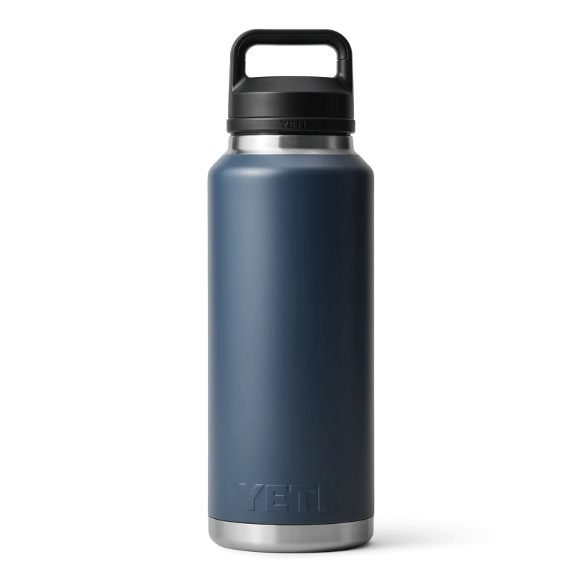 YETI RAMBLER 46 OZ BOTTLE CHUG NAVY