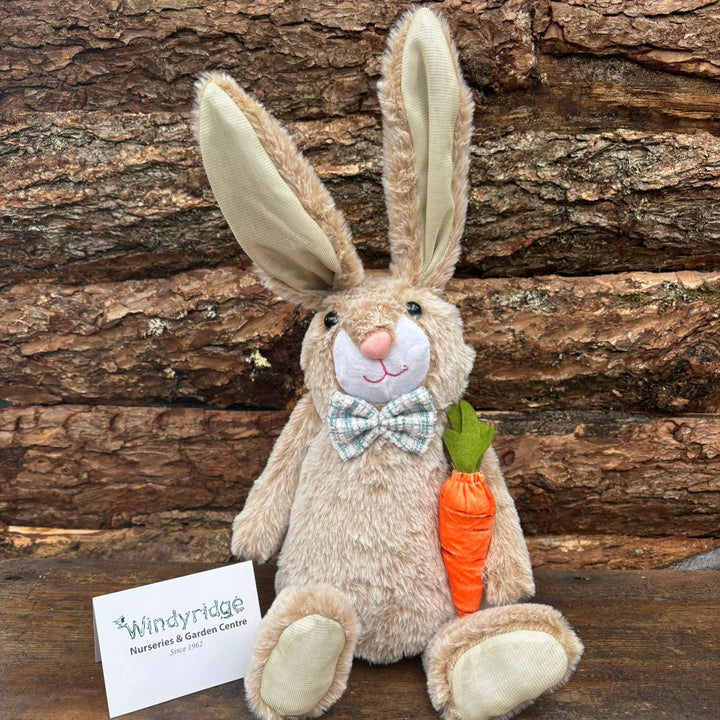 40cm Rabbit with Carrot Door Stop