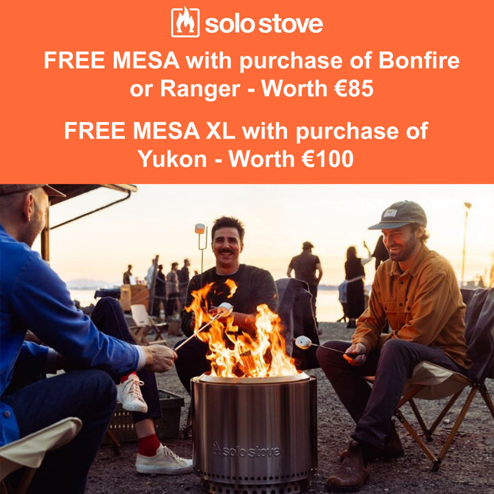 Solo Stove Bonfire with stand 2.0 (Ash) LIMITED OFFER - FREE STAINLESS STEEL MESA SOLOSTOVE WORTH 90