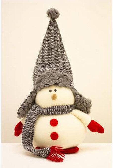 SNUGGLY LARGE DUMPY SNOWMAN 45CM 45x23x14 cm