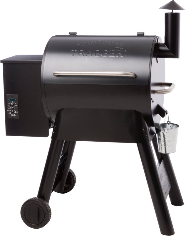 Traeger Pro Series 22 Grill front view on a white background