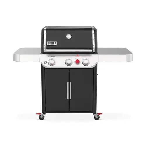 Weber Genesis E-325s BBQ on a white background.