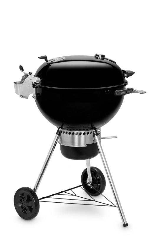 Left side view of a Weber Master-Touch GBS Premium E-5775