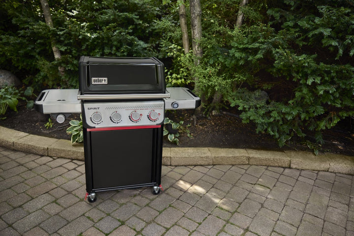 Weber Spirit EP-435 BBQ on a patio in Dublin