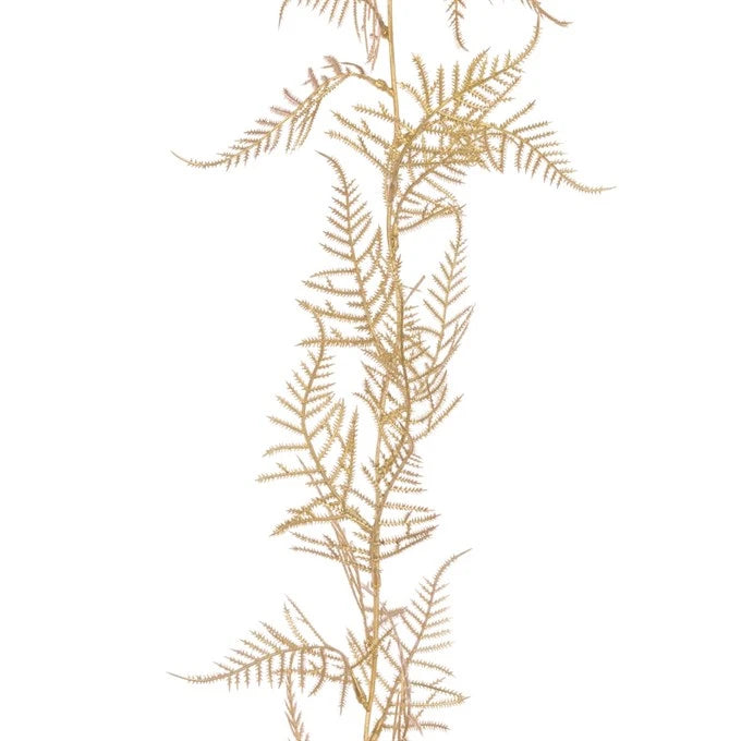 Metallic Fern Garland 194cm