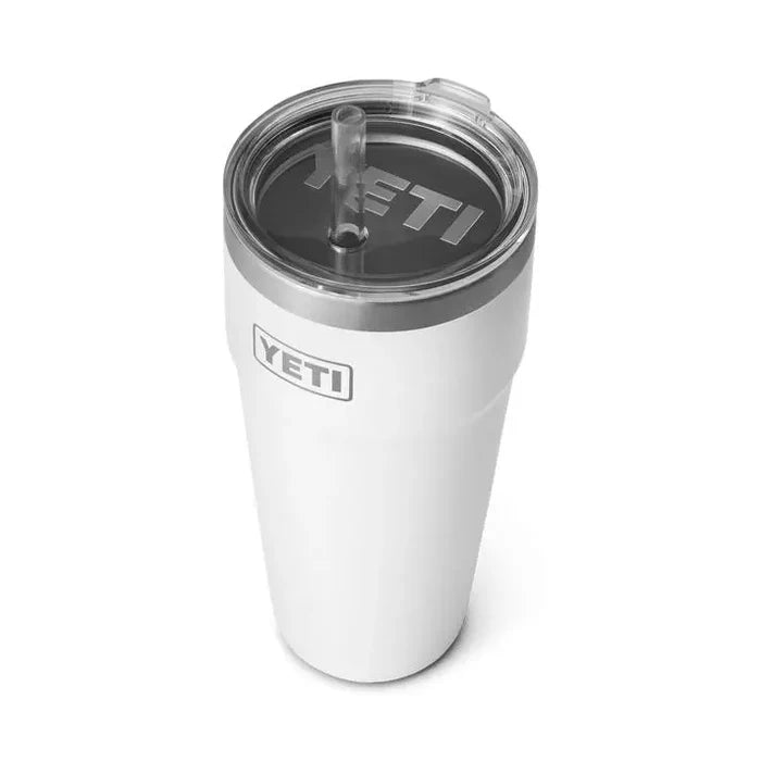 Yeti Rambler 26 Oz (769 ml) Straw Cup White