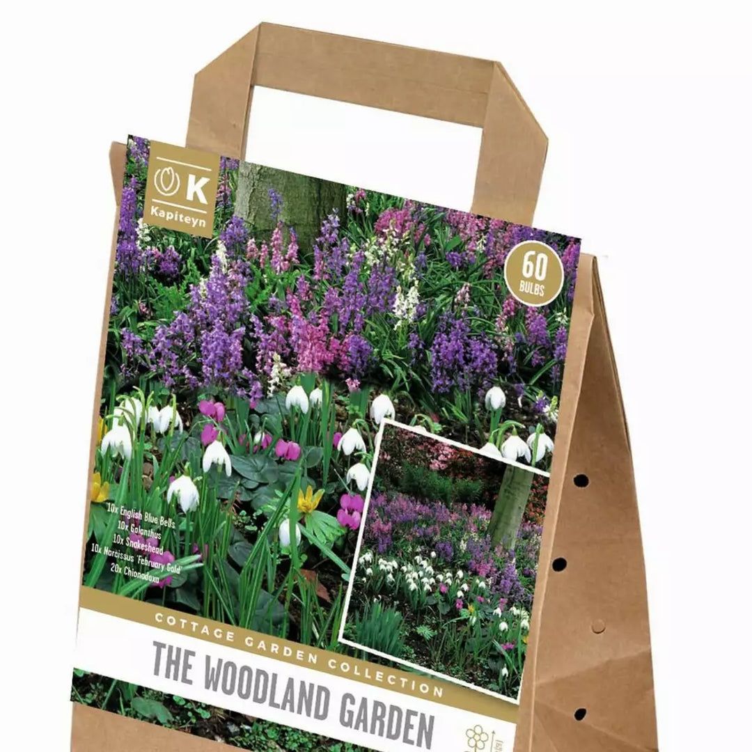 COTTAGE GARDEN WOODLAND GARDEN BAGS (18x10x23cm)