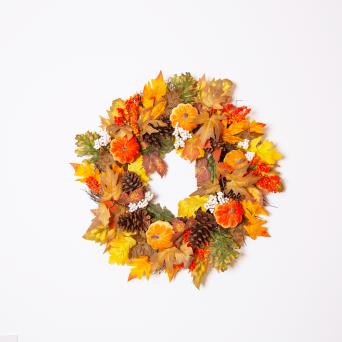 26' Fall wreath