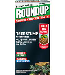 Roundup stump killer