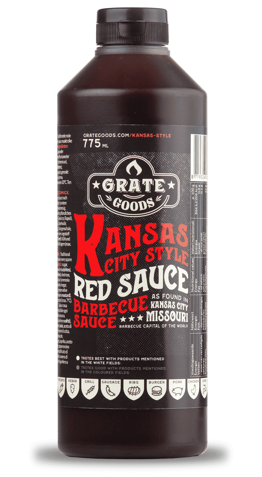 Grate Goods Kansas City (Red Sauce 265ml)