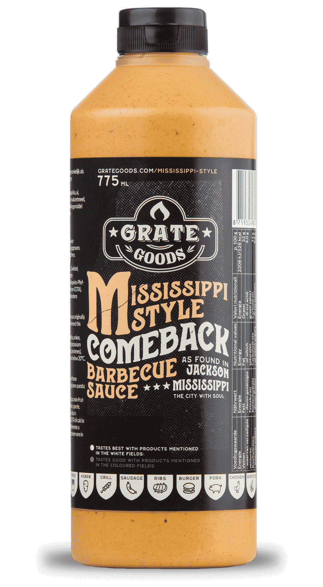 Grate Goods Mississippi Comeback (BBQ Sauce 265ml)