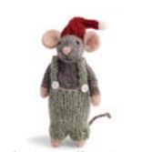 Grey Mouse with Green Pants