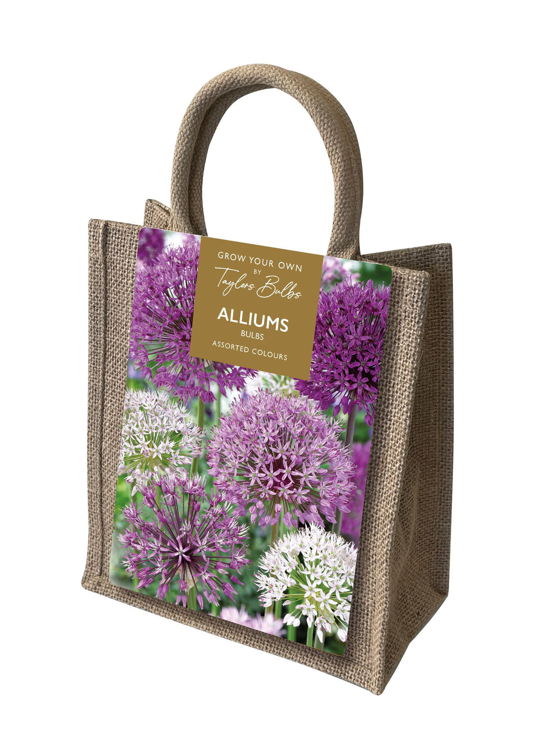 ALLIUM JUTE GIFT BAG X 15