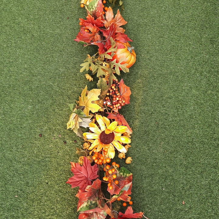 PUMPKIN SPICE GARLAND 150CM