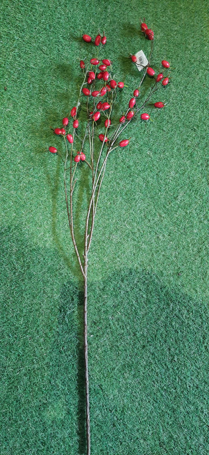 Rosehip Branch (100 cm red)