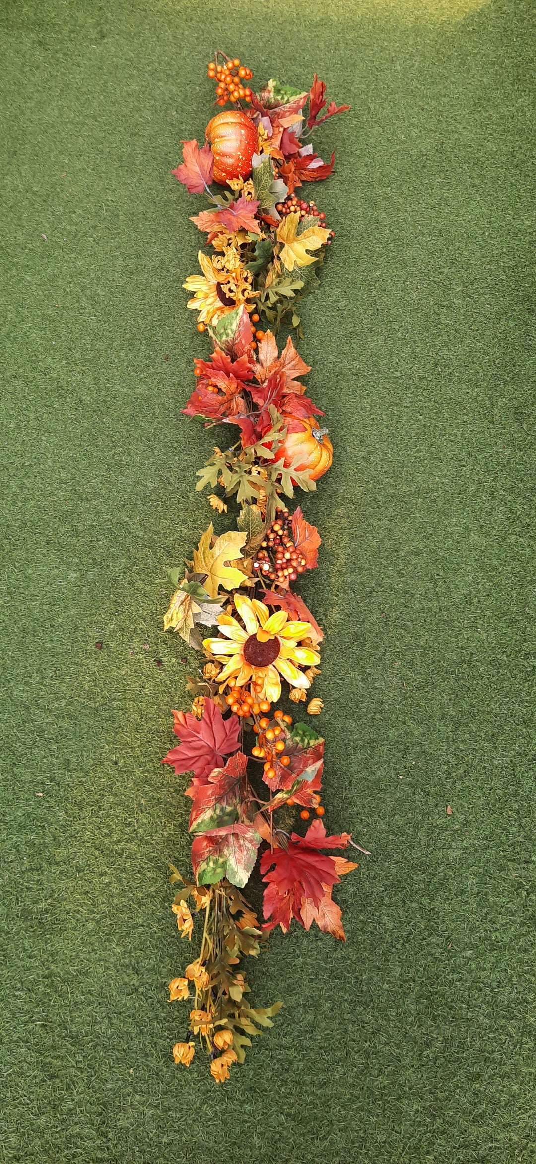 PUMPKIN SPICE GARLAND 150CM