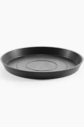 Saucer Round 30 Dark Grey