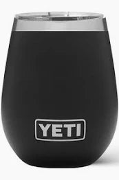 Yeti Rambler 10 Oz Wine Tumbler Black