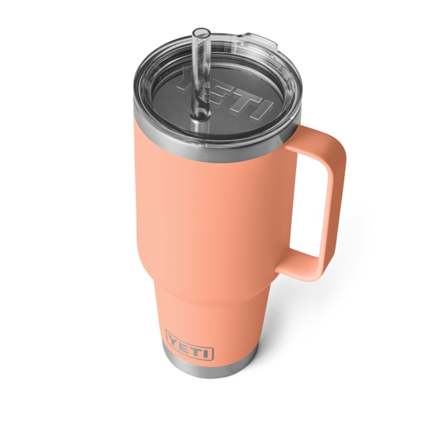 Yeti Rambler 25 OZ (739 ML) Straw Mug Lowcountry Peach