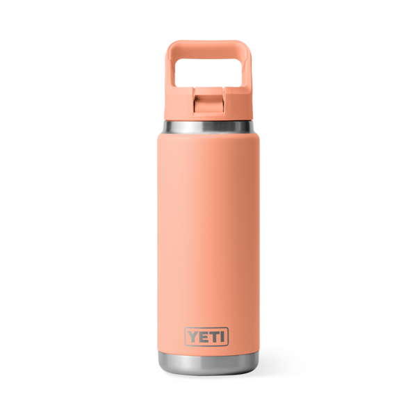 YETI RAMBLER 26 OZ STRAW BOTTLE LOWCOUNTRY PEACH