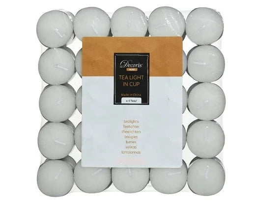 Tealight wax  white