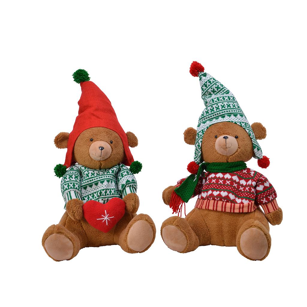 pes bear sitting w hat 2clas assorted